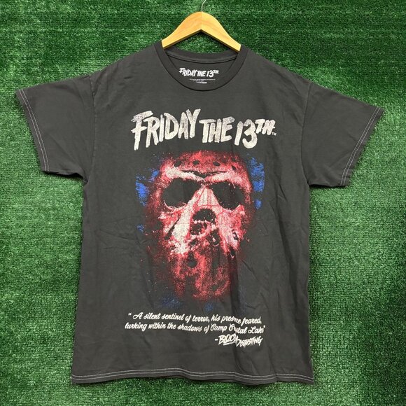 Bloody Disgusting x Friday the 13th Jason Voorhees T-Shirt Size Medium - Picture 1 of 4